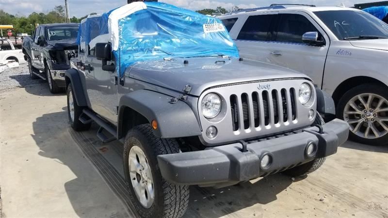 17 JEEP WRANGLER JKU RADIATOR CORE SUPPORT