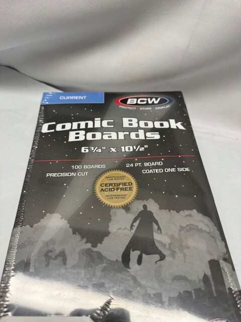 BCW Current Comic Book Boards-100 Each*New
