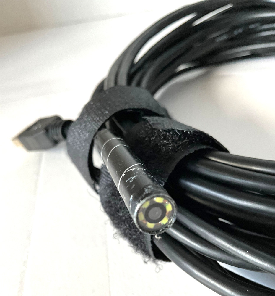 Endoscope Camera With Light 1920p Hd Borescope Tools With 8 Adjustable Led Light