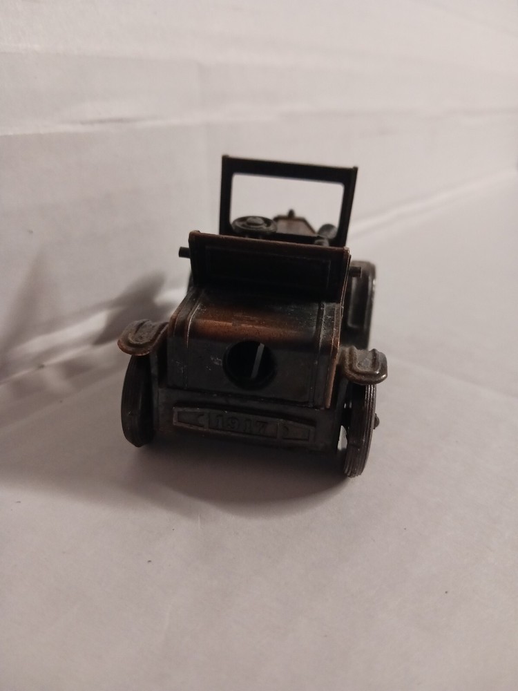 Die Cast 1917 Model T Car Pencil Sharpener. Solid Piece Vtg