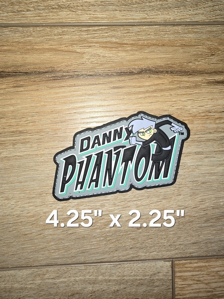 DANNY PHANTOM PVC Tactical Morale Patch Set Hook and Loop Wolfpak