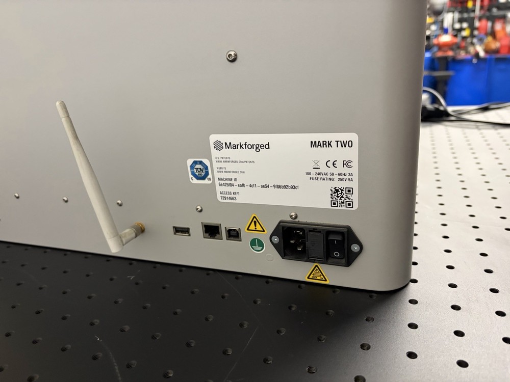 Markforged Mark Two Gen 2 Continuous Fiber 3D Printer with Drybox & Materials