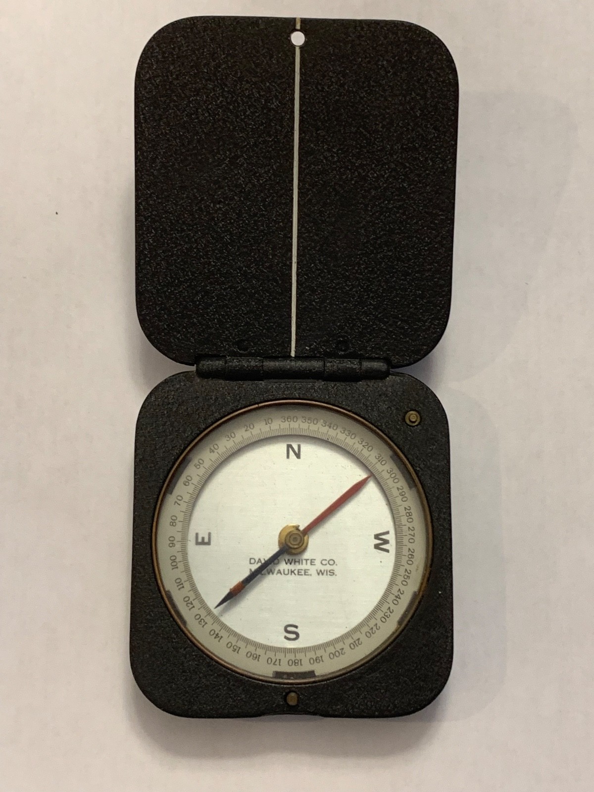 Vintage David White Survey Compass Milwaukee, Wisconsin Original Box Instruction