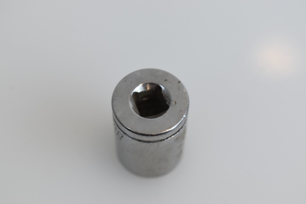 Blue Point Tools BLPS1412 1/2" SAE Shallow Socket 1/4" Drive 6 Point Chrome