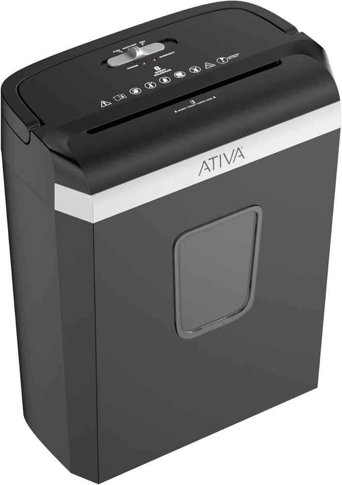 ® 8-Sheet Cross-Cut Shredder A08CC23