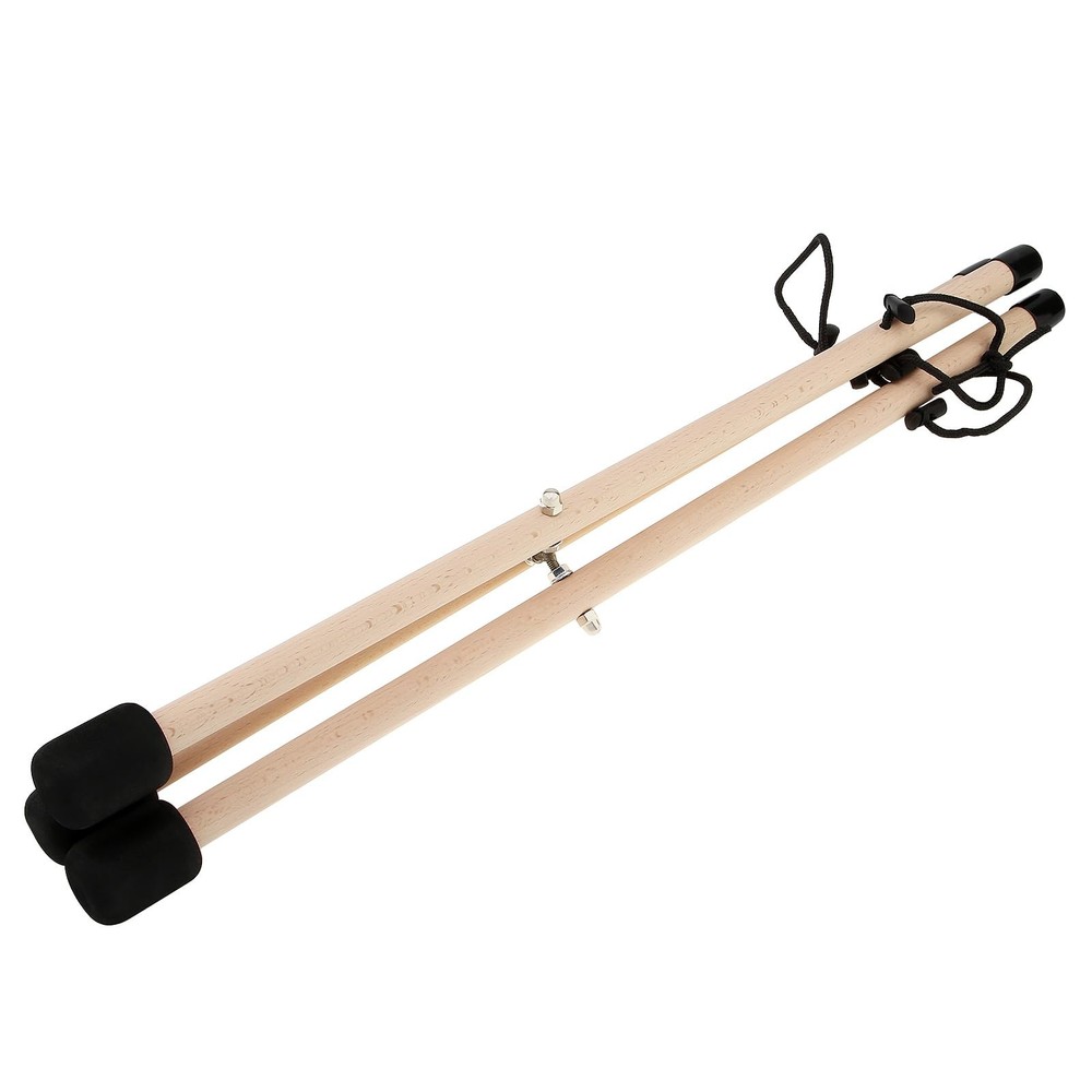 Handpan Drum Stand, Solid Beech Wood Tongue Drum Bracket, Adjustable Tripod S...