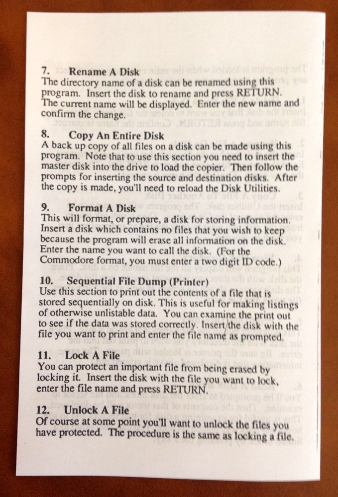Disk Utilities / Real Software / Apple II, IIe, IIc, & IIgs Computers