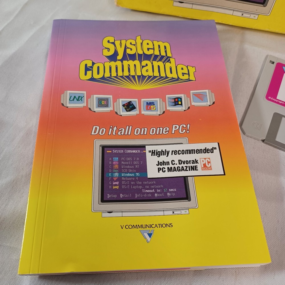 System Commander All On One PC Software Pack 1996