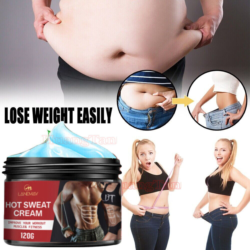 Hot Sweat Cream, Belly Fat Burning Cream Gel Weight Loss Cream Workout Enhancer
