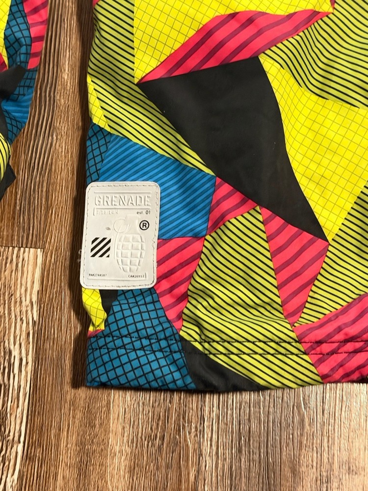 Grenade Men’s Ski Jacket Abstract Multicolor