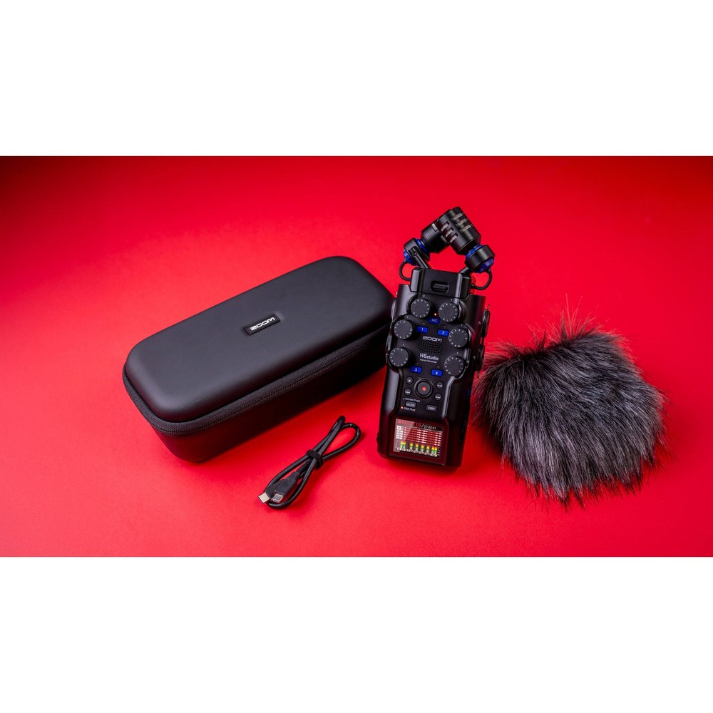 Zoom H6studio 8-Track 32-Bit Float Handy Recorder