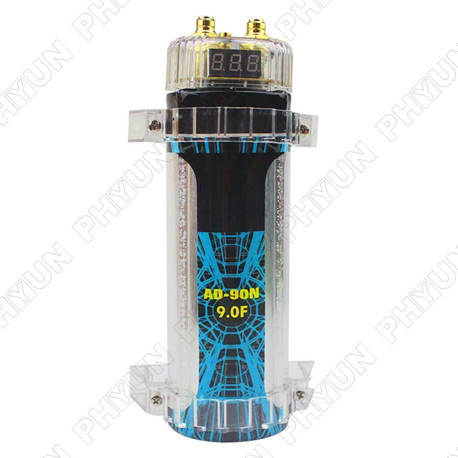 9.0 Farad Capacitor Auto Car Audio Digital Voltage Power Subwoofer Modification