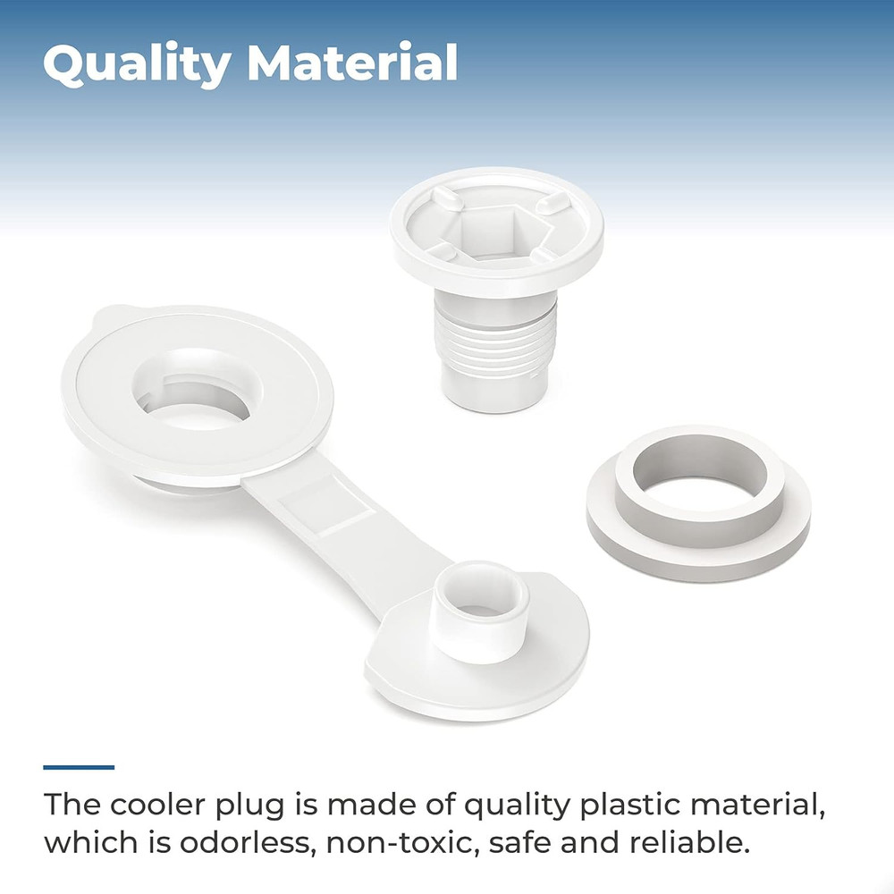 Cooler Standard Drain Plug Assembly Replacement for Coleman Standard Coolers ...