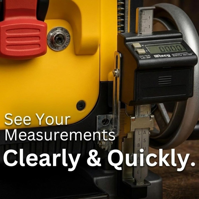 Digital Planer Gauge – Electronic Digital Readout & Thickness Measuring Tool