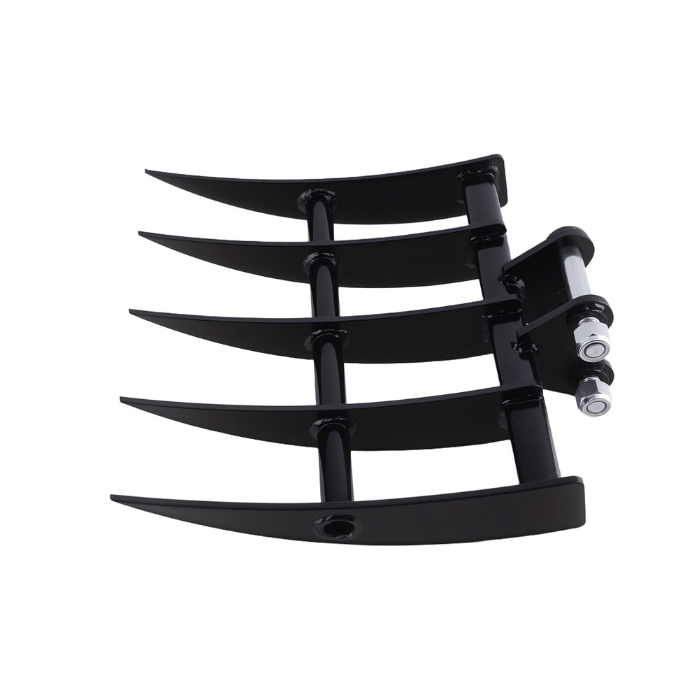 Digger Rake Attachments 19.3x20.5" Width for Mini Excavator Ground Leveling