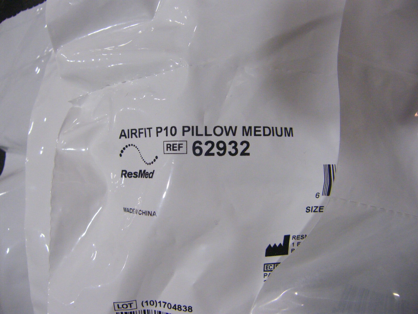 Lot of 4 ResMed AirFit P10 Medium Nasal Pillow Sealed NEW 4Pack