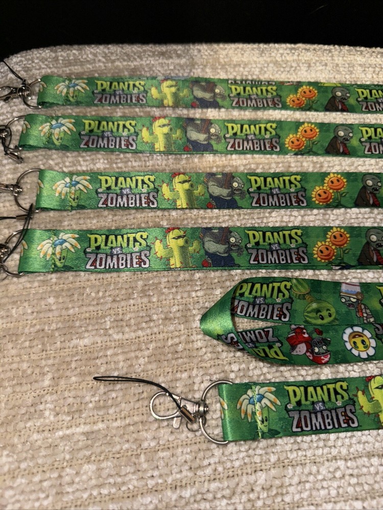 Plants Vs Zombies Lanyard 1 Pc