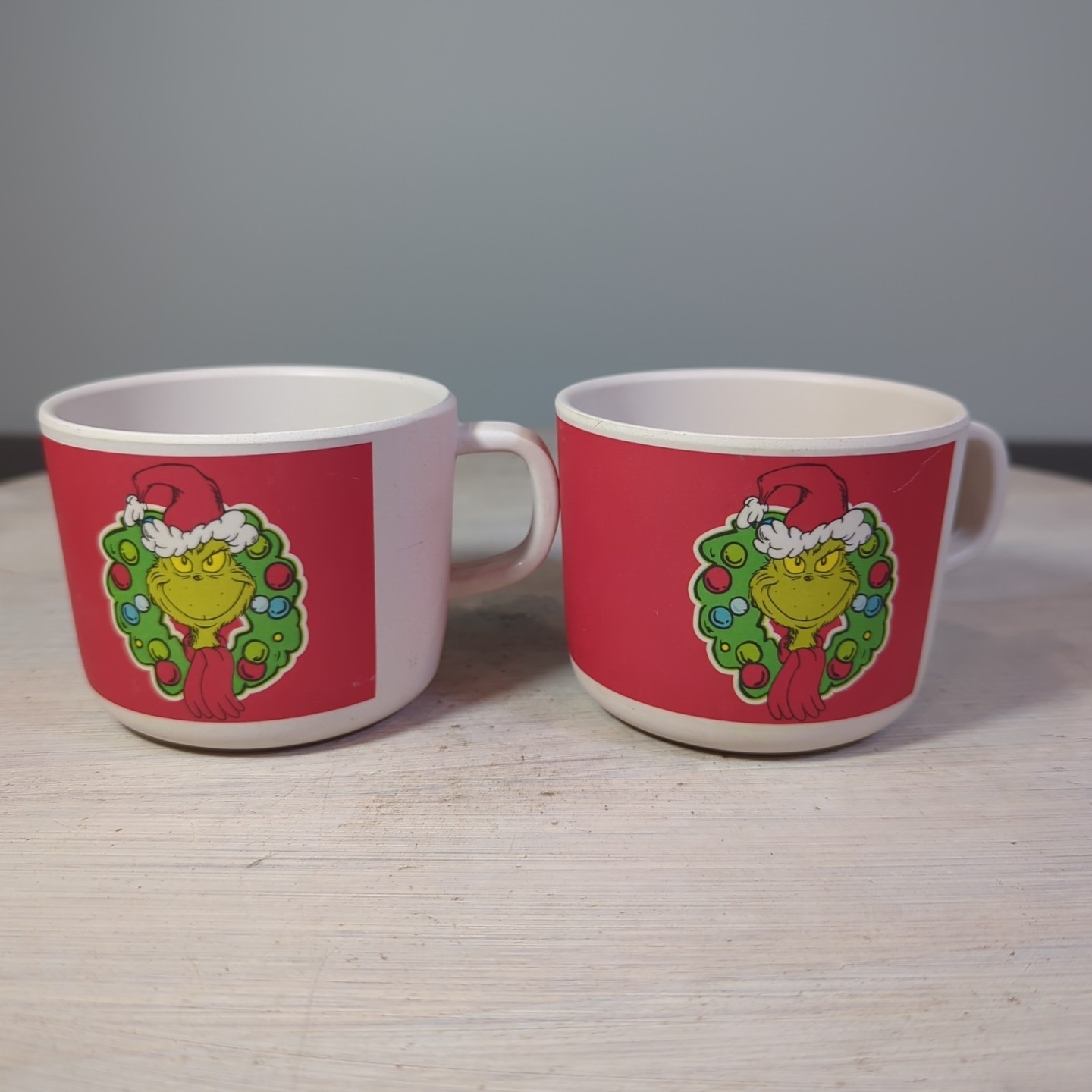 Dr. Seuss Grinch Vandor Kids 2 Cup Christmas Bamboo