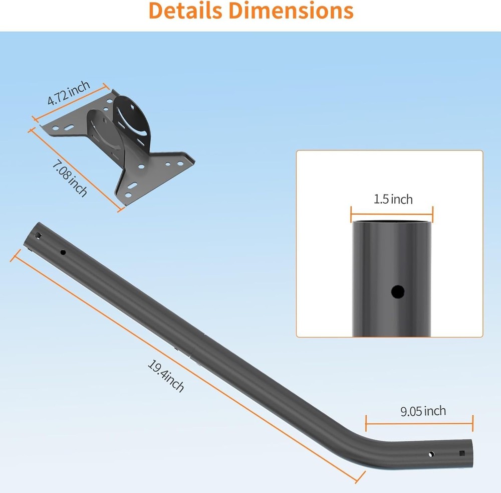 Corrosion-Resistant Starlink Mounting Kit, Gen 3 Compatible