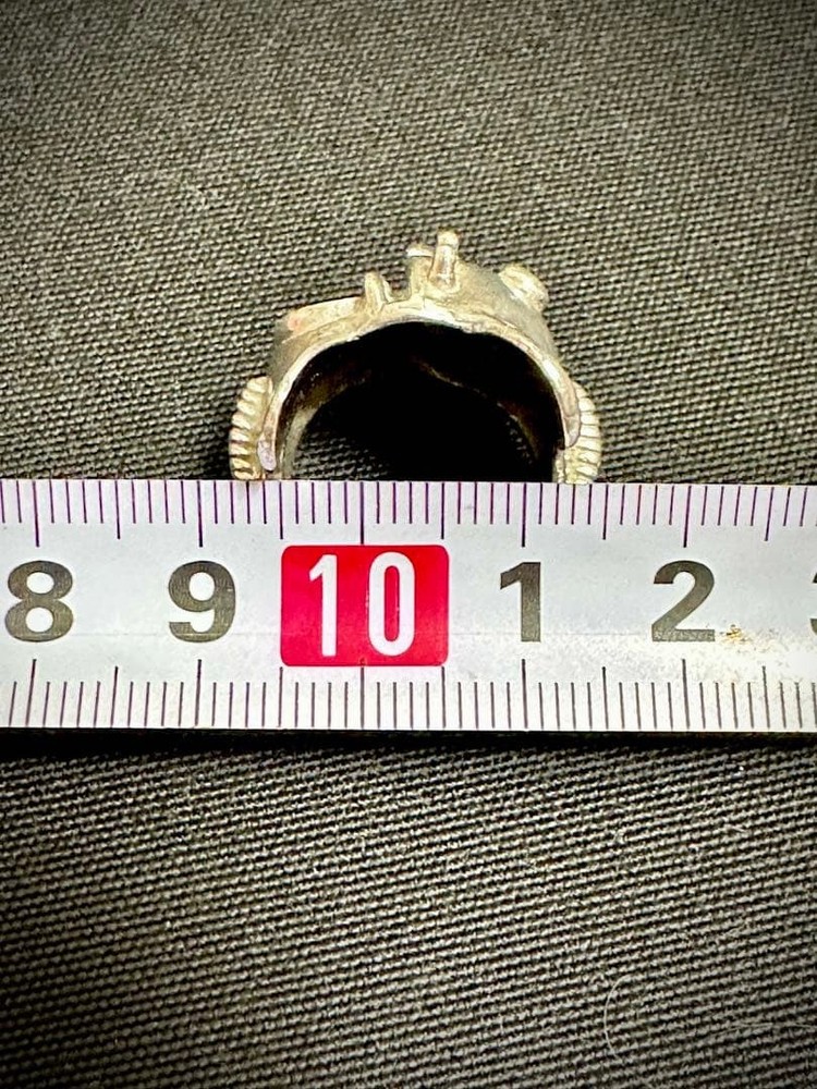 [Rare] LEMONed hide Psycho Bear Silver Ring 925