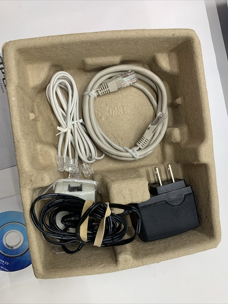 Used TP-Link ADSL2+ Modem 24Mbps Downstream Bandwidth TD-8616