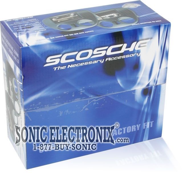 Scosche MI3017B Single/Double DIN Install Dash Kit for 2006+ Mitsubishi Eclipse