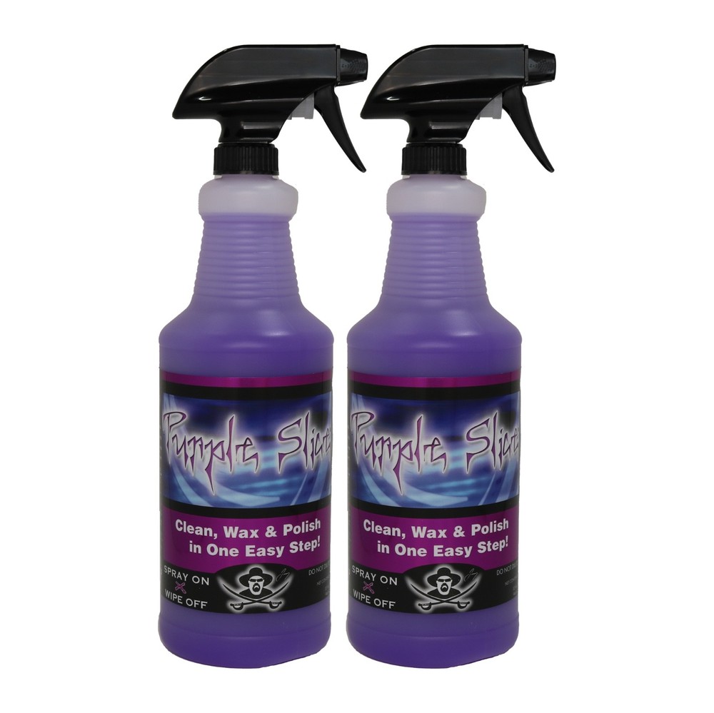 Purple Slice 32oz. 2-Pack Clean, Wax & Polish