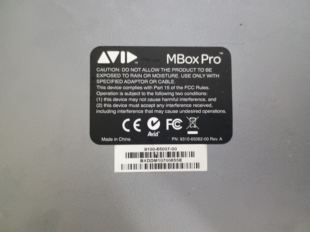 MBOX PRO AVID/PRO-TOOLS