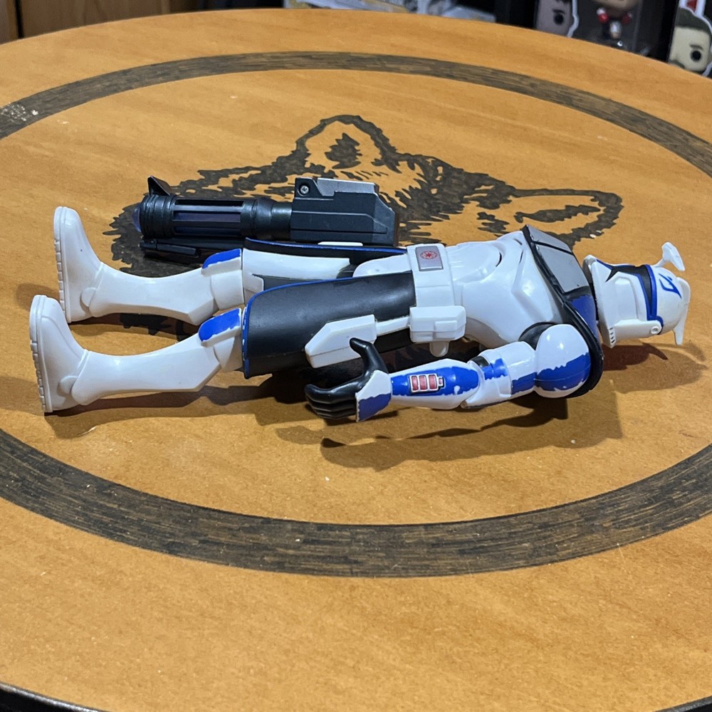 Talking Captain Rex Star Wars Force Battle Clone Wars