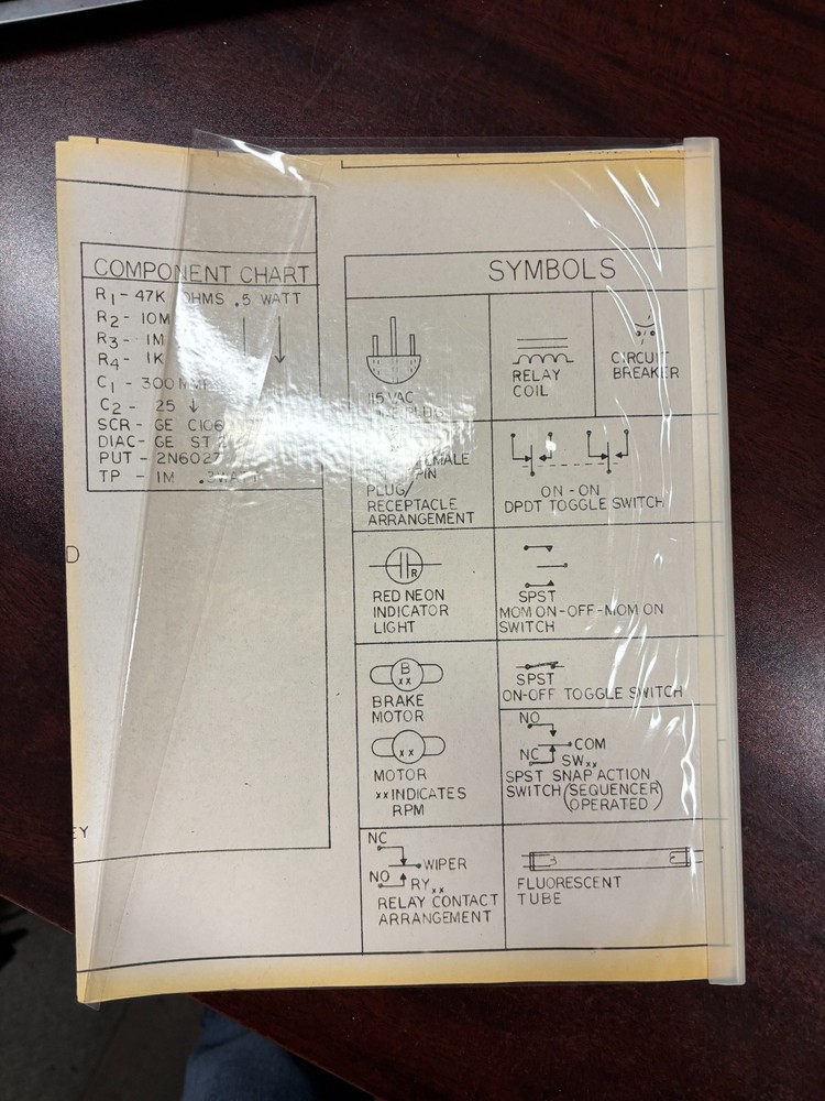 ORIGINAL-ZYTRONICS-PALM READER-MODEL 20181-OPERATING & SERVICE MANUAL