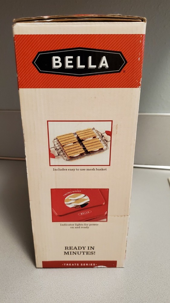 Bella Red S'mores Maker Machine - MINT in box (B8)