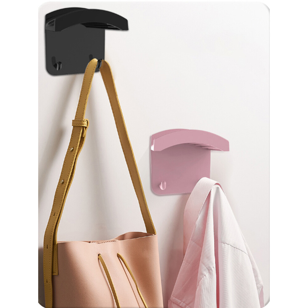 2PC Headphone Hanger Wall Mount Stand for Headset Space-saving Headset Holder