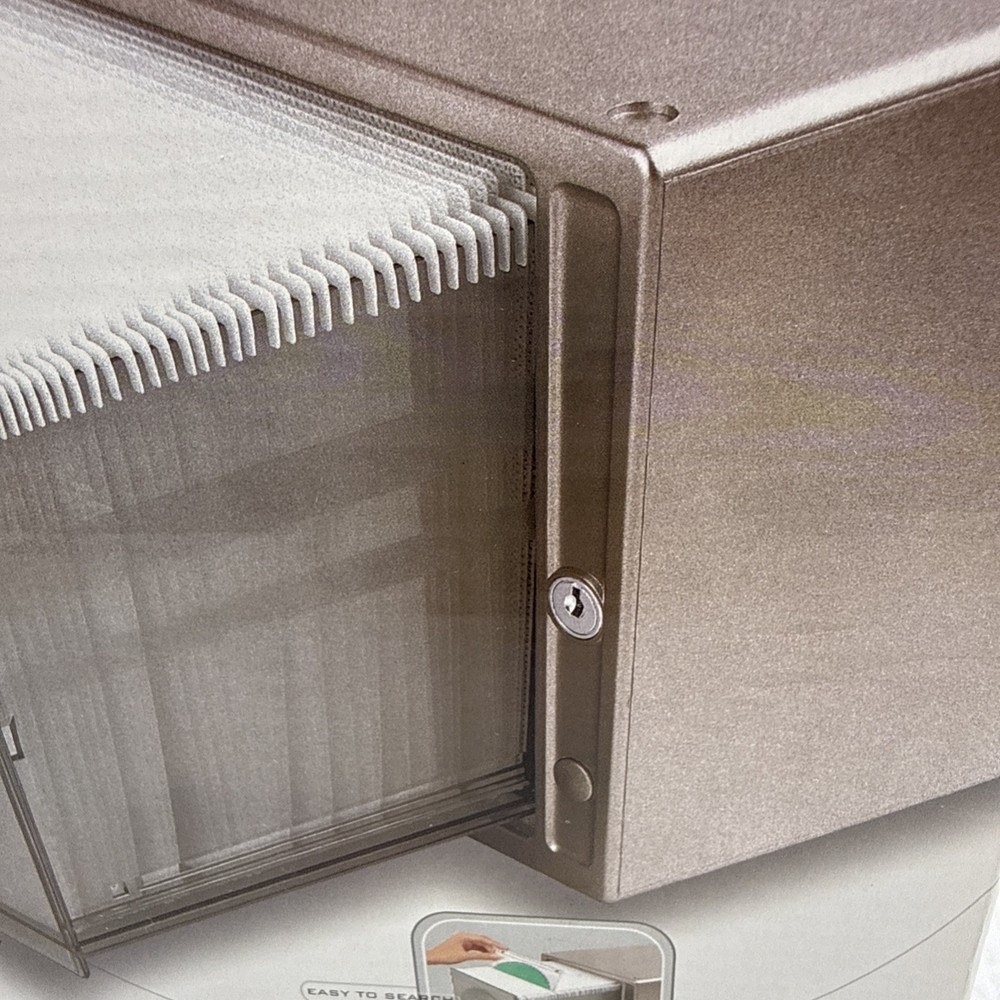 HIPCE CDB-80-DS One Touch CD BOX Filing System With Key