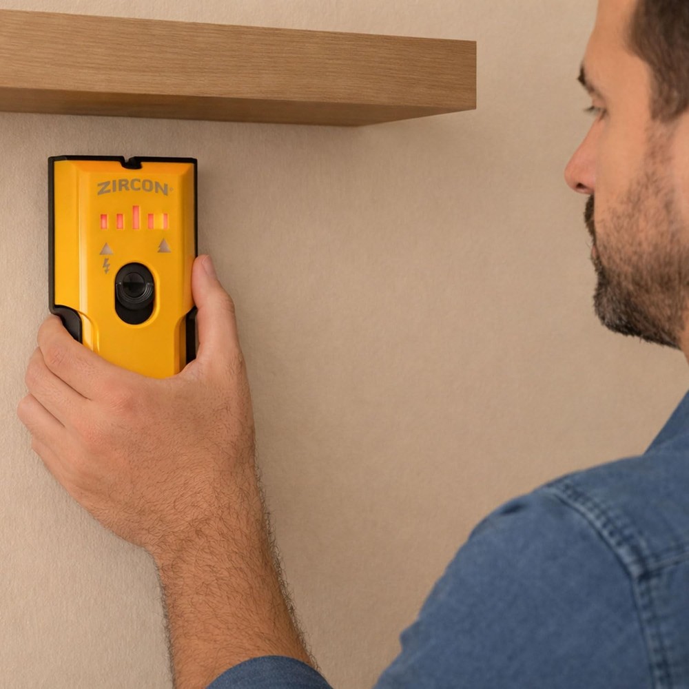 Zircon StudSensor Center Stud Finder with and Edge Detection DeepScan 1 in.