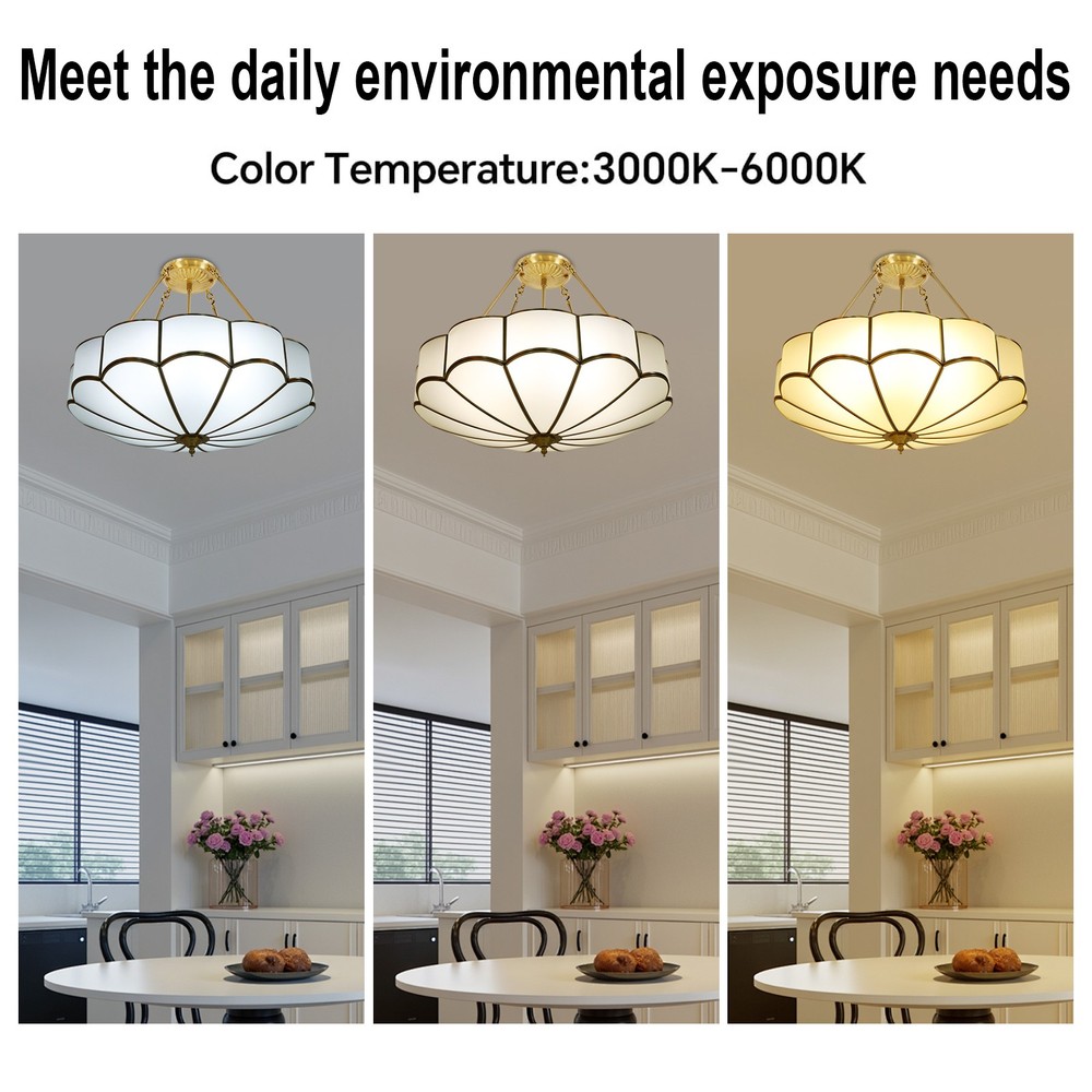 Ceiling Light Gold Ceiling Light Fixture Ceiling Lamp for Bedroom Kitchen