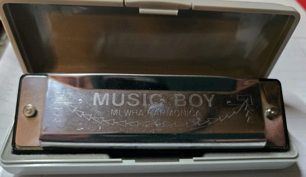Music Boy Harmonica With Original Case