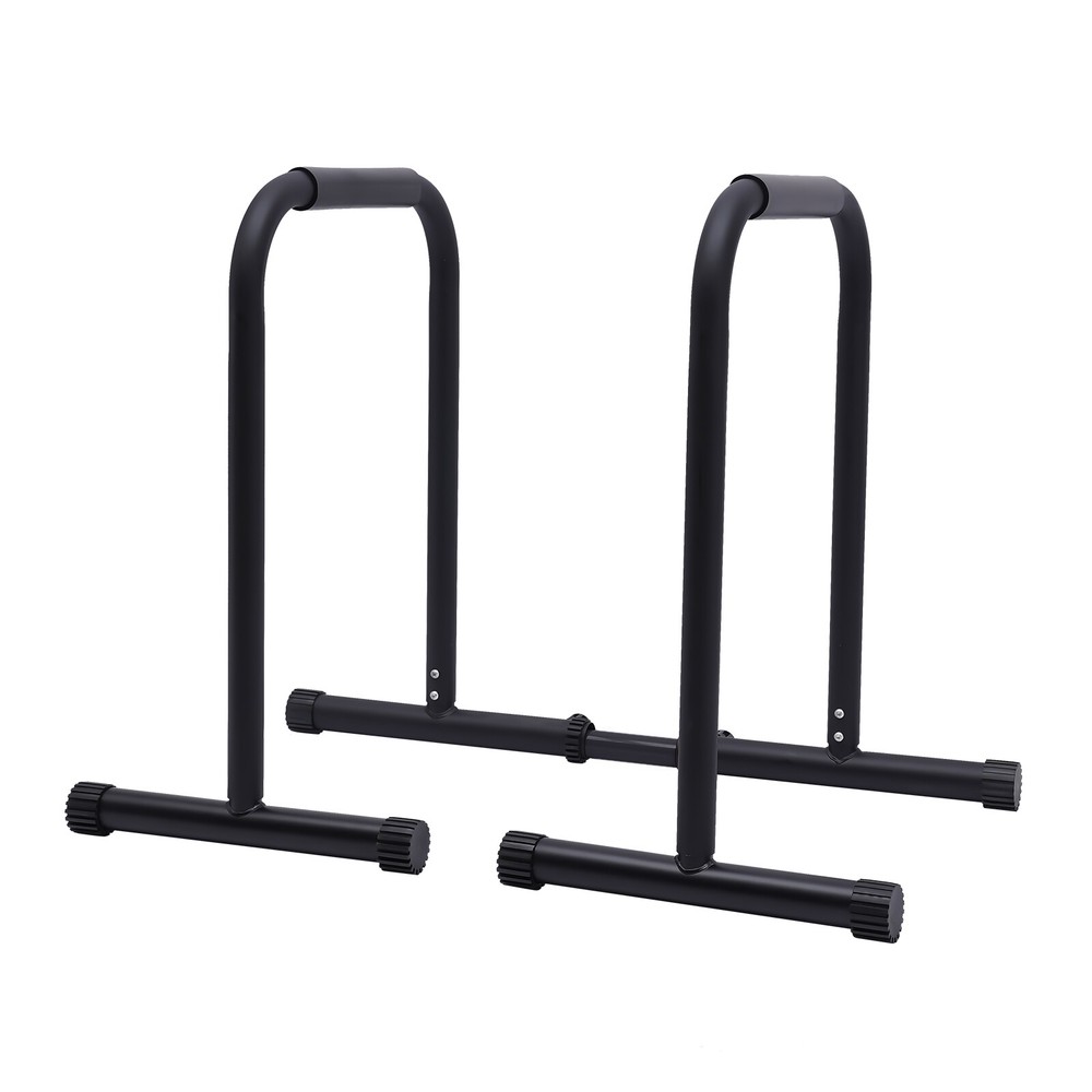 Portable Adjustable Dip Bar for Versatile Home Strength Training.