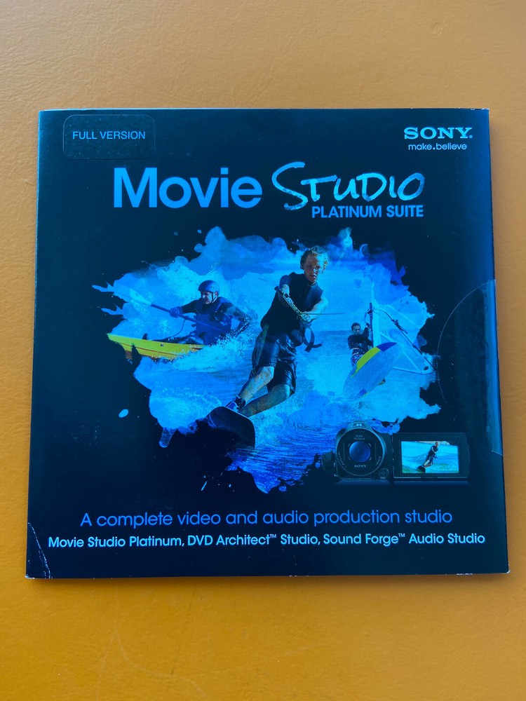 SONY Movie Studio Platinum Suite Version 12