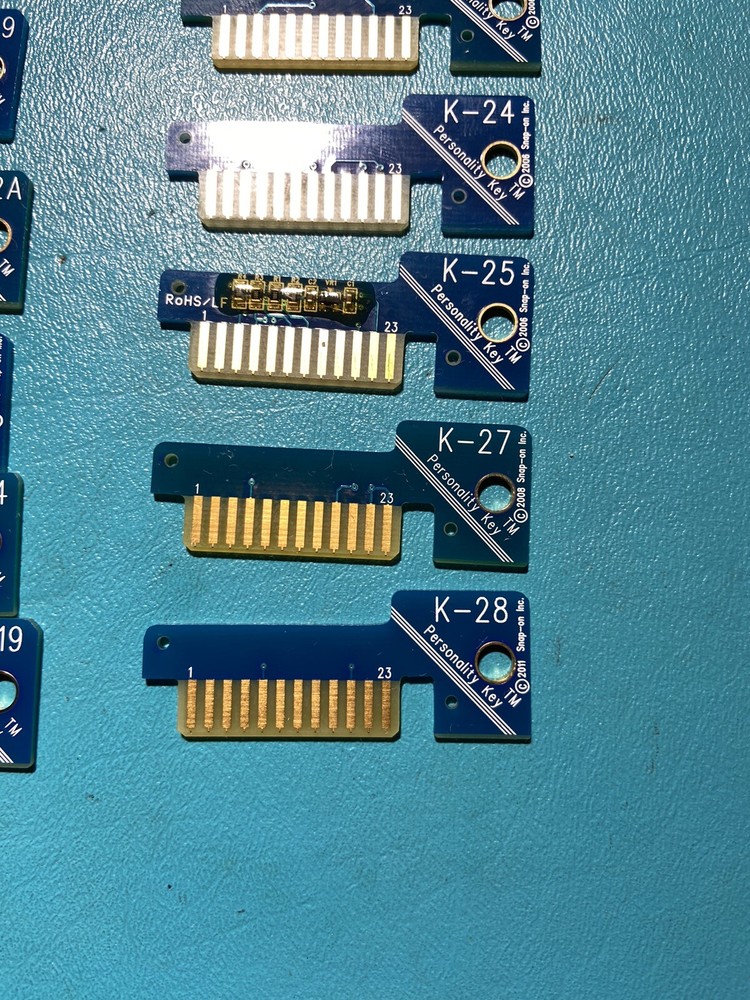 Snap On Ethos Deluxe Key Set A - EAK0287L06D