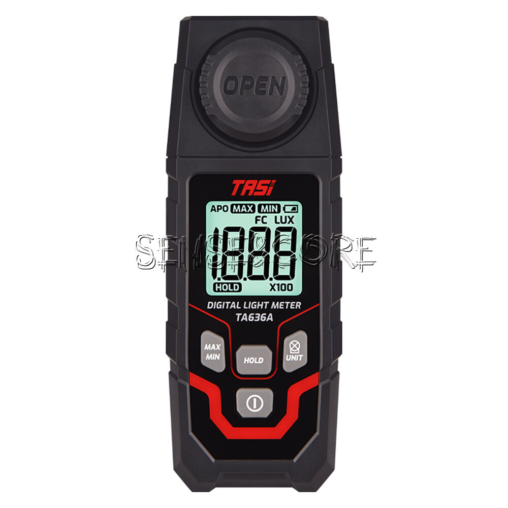 TA636A Digital Light Meter Illuminance Lux Meter Illuminometer Handheld Ambient-