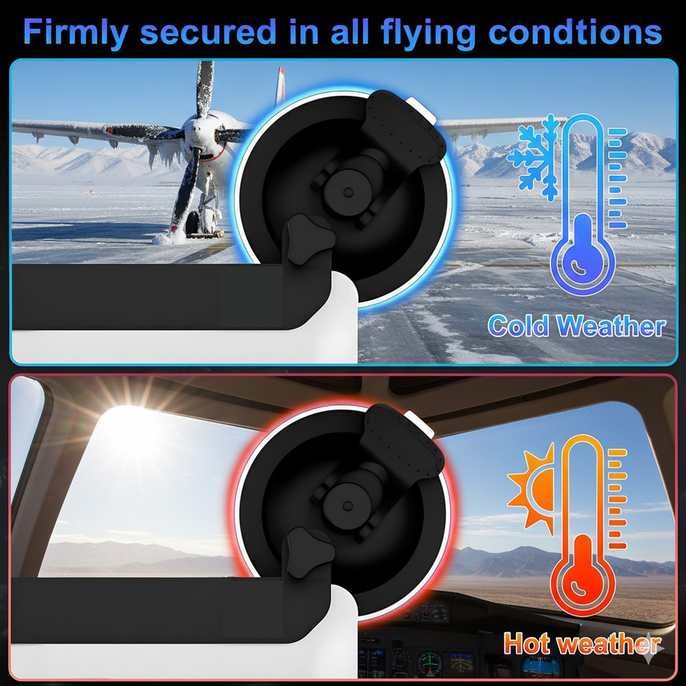 Starlink Mini Secure Suction Cup Mount and 10FT USB-C to DC Cable
