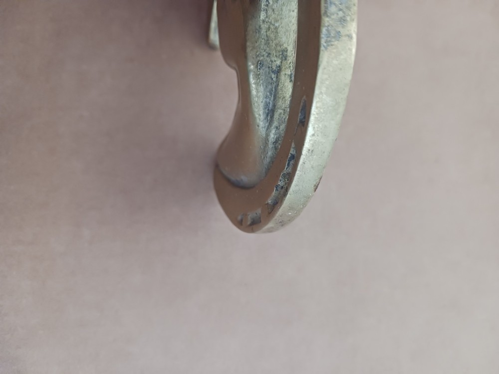 Man o War Brass Horseshoe
