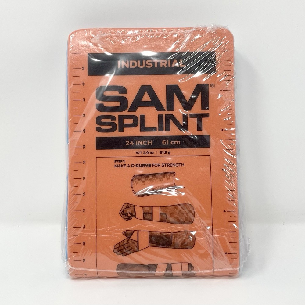 SAM® SPLINT - ORIGINAL 24" FLAT ORANGE/BLUE
