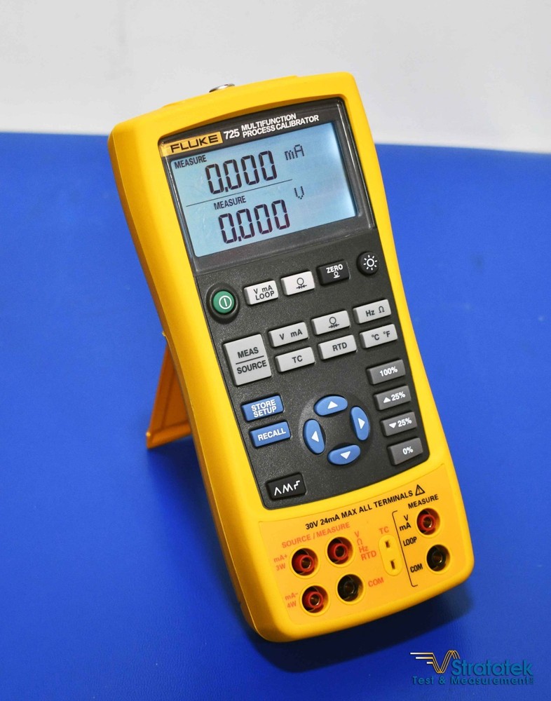 Fluke 725 Multifunction Process Calibrator - NIST Calibrated with Data