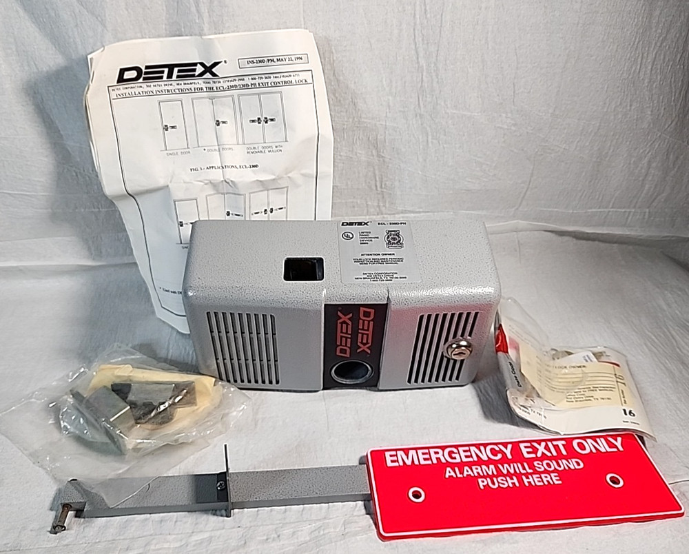 Detex ECL-230D-PH Emergency Door Exit Alarm Control Lock