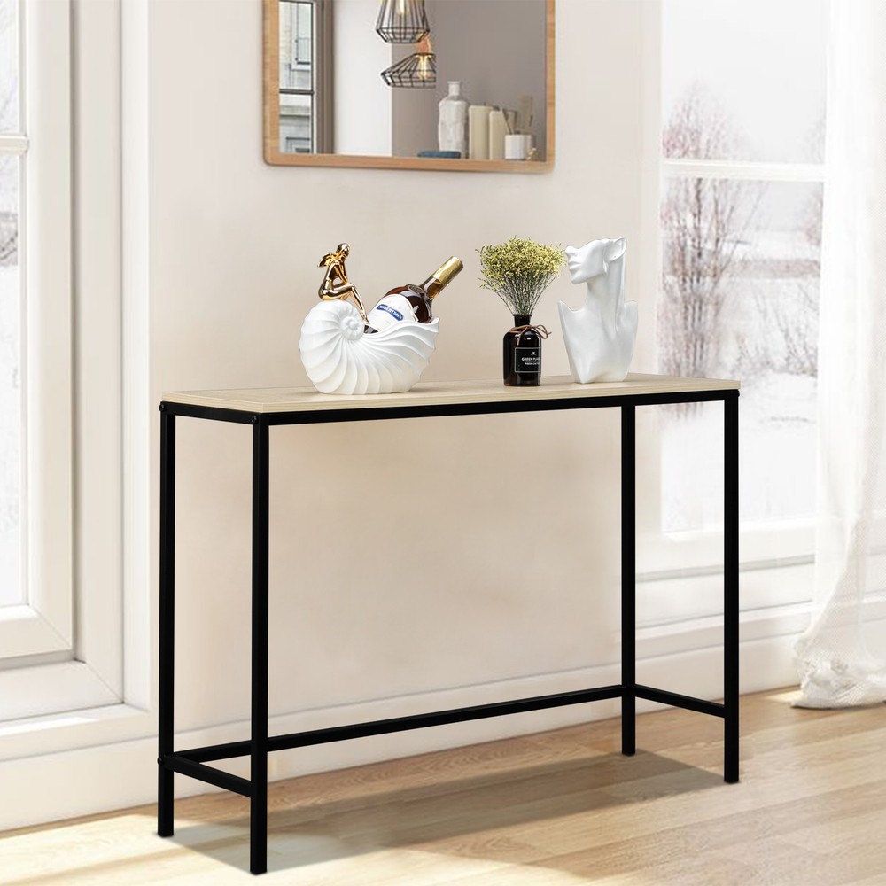 Multi-Functional Console Table, Industrial Kitchen Office Side Table Home Decor