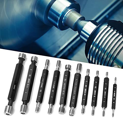 10Pcs Thread Plug Gage Nut Bolt Thread Checker Double End Imperial thread