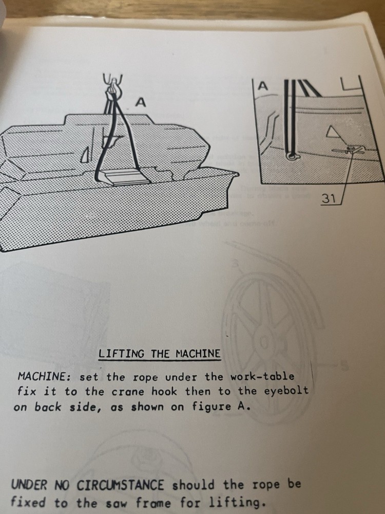 Summit Machine Tools Operator's Manual 250-M Bandsaw