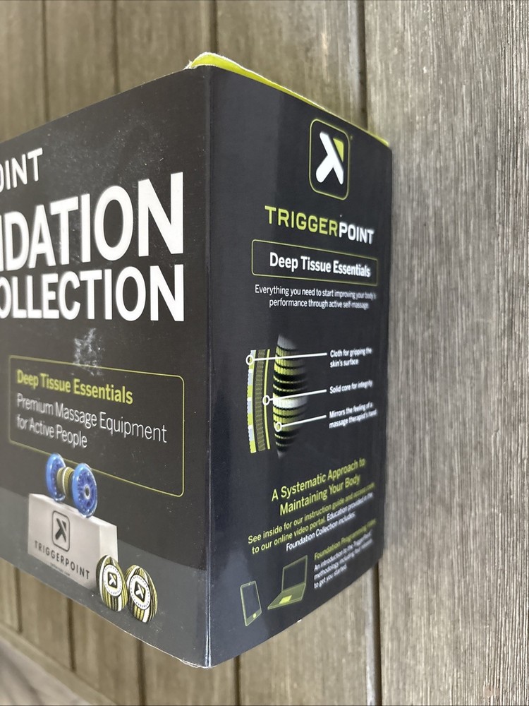 TriggerPoint Foundation Kit, Workout Recovery Tools, Leg Roller, New