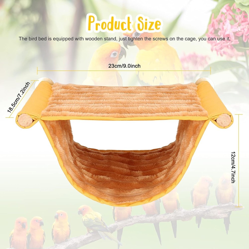 Warm Hanging Bird Nest Bed Yellow